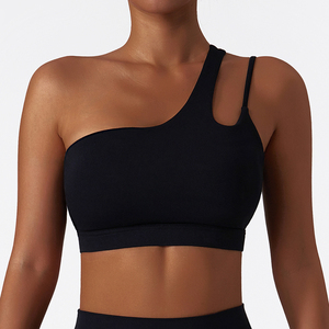 <strong>Promotion</strong> Women's Seamless Sports Bra High Quality Gym Workout Halter with Custom Logo Plus Size Feature Fashion Print Pattern
