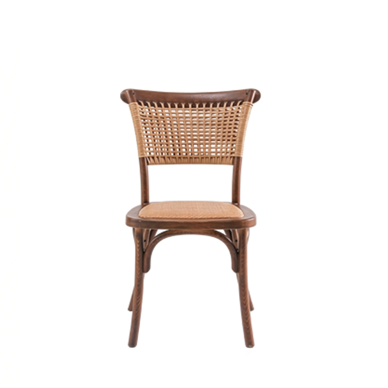 Chaise Louis en rotin