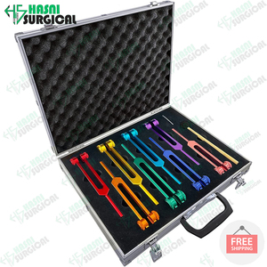 Çakra Tuning Forks Set 7 çakra ve 1 Soul Tuning Forks kozmik oktav alüminyum alaşım ses şifa aletleri - Product Image 5