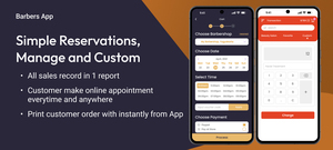 Barber Shop POS and Booking System Multi-Branch <strong>Software</strong> with Payment and Membership Features, <strong>Mobile</strong> App &amp; Admin Panel - Product Image 4
