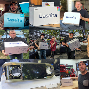 DasaitaカーステレオカープレイタッチスクリーンAndroidカーラジオ10インチ車ヘッドユニットナビゲーションマルチメディアジープコンパス2016-2018用