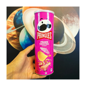 Toptan fabrika fiyat Pringles Cheesy peynir kaliteli Pringles satılık orijinal patates çip patates gıda aperatifler satın