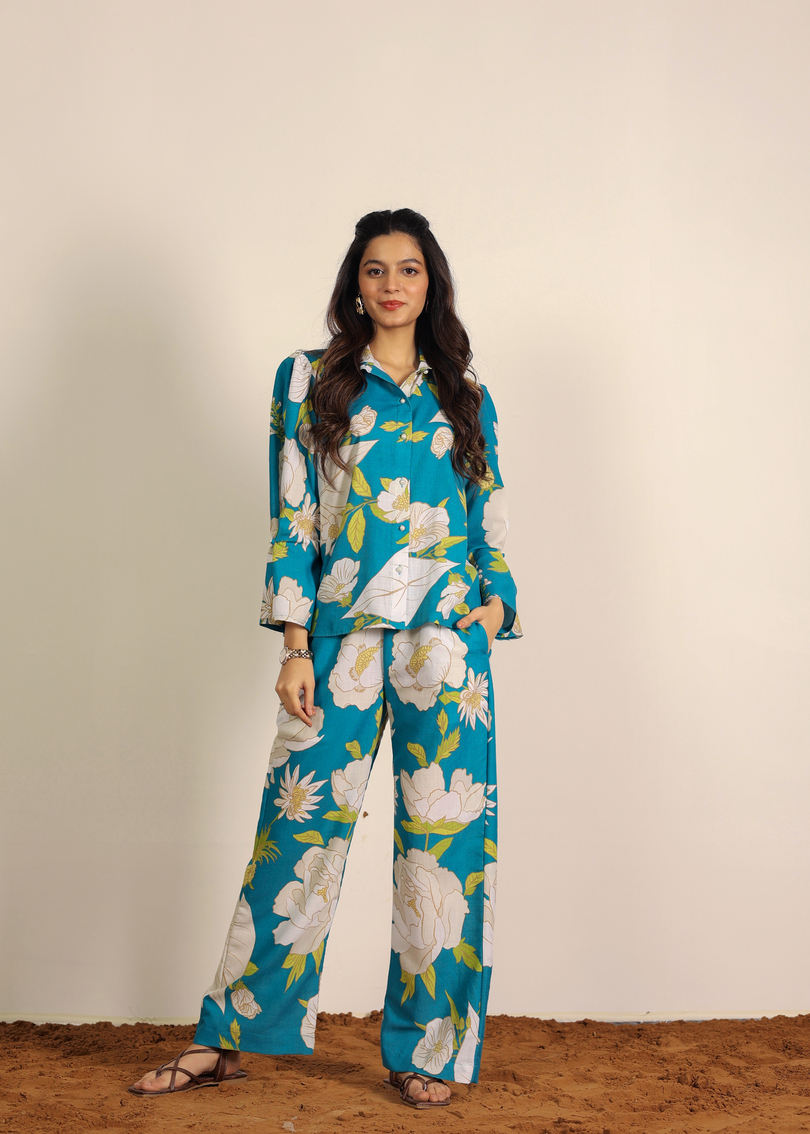 สีฟ้าและหลาย