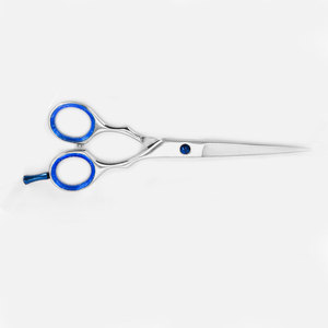 ヘアカット用スチール & ステンレスハンドル高品質カスタムデザイン無地再利用可能な理髪はさみ - Product Image 2