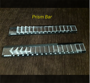 黒の標準ケースにセットされたプリズムバー垂直および水平... - Product Image 1