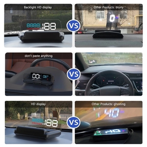 2023新しいスマートディスプレイC500カーHUDヘッドアップディスプレイセキュリティシステムオーバースピードアラーム - Product Image 5