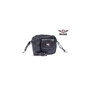 Womens PVC <strong>Bag</strong> with American Flag Design