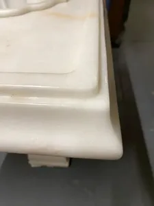 美丽的大理石基座水槽巴基斯坦，天然大理石石材基座洗手盆水槽浴室批发