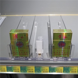 Hookei <strong>Automatic</strong> Metal Adjustable <strong>Loaded</strong> Tobacco Cigarette Pack Rack Gravity Selves Spring <strong>Loaded</strong> <strong>Shelf</strong> Pusher for Supermarkets - Product Image 5