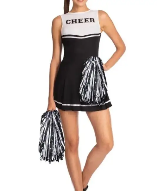 Disfraz de mujer disfraz, Black High School Cheerleader
