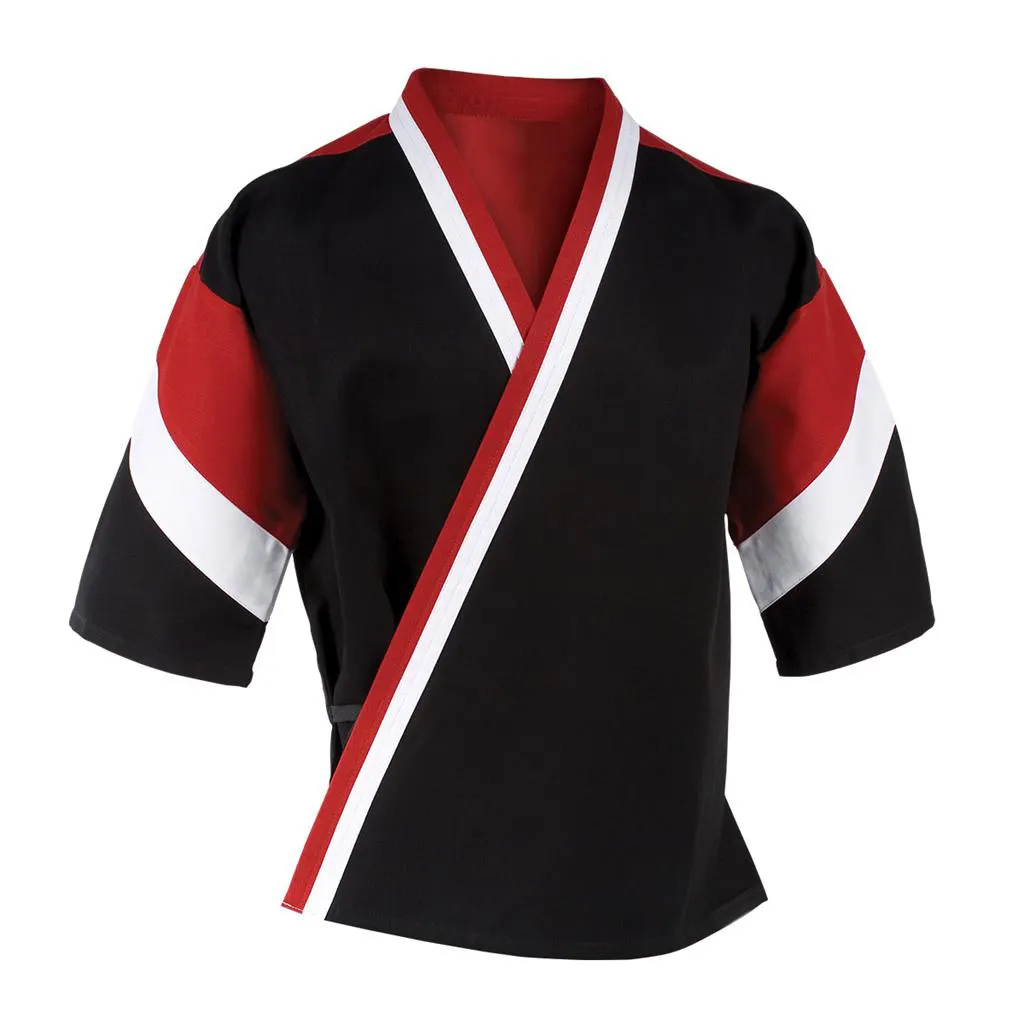 Martial arts Uniforms wholesale factory direct manufacturer with high quality material and custom logos and labels for all games