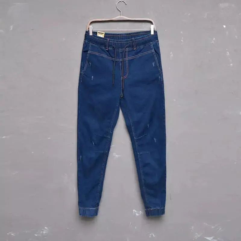Yeni stil dayanıklı Jean pantolon gündelik giyim Custom Made erkekler Jean pantolon en çok satan Jean pantolon erkekler için