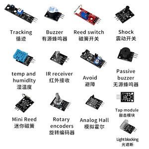 <strong>37</strong> in 1 <strong>Sensor</strong> <strong>Kit</strong> <strong>37</strong> <strong>Sensors</strong> Modules Starter <strong>Kit</strong> Mega R3 2560 Pi Program Electronics Components Education - Product Image 4