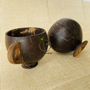Dekorasyon içme tarzı için modern tasarlanmış/çevre dostu hindistan cevizi fincan ile doğal hindistan cevizi fincan - Product Image 1