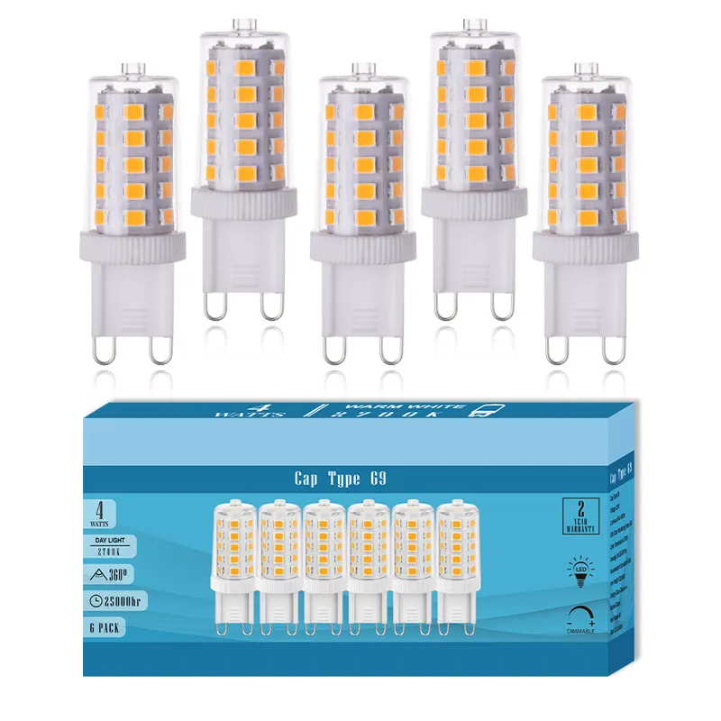 COB SMD G4หลอดไฟ LED G9ดวงขนาดเล็ก,หลอดไฟ LED G4ดวงฐาน12V 24V ไฟ AC/DC SMD 2W 3W 4W 5W 6W 7W G9 220V ไฟ LED