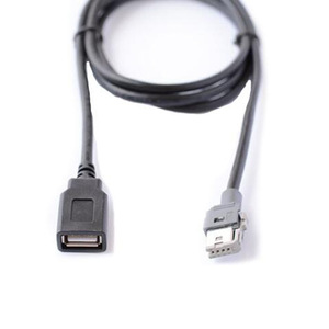 Cable adaptador de datos multimedia de entrada de audio auxiliar para coche a USB