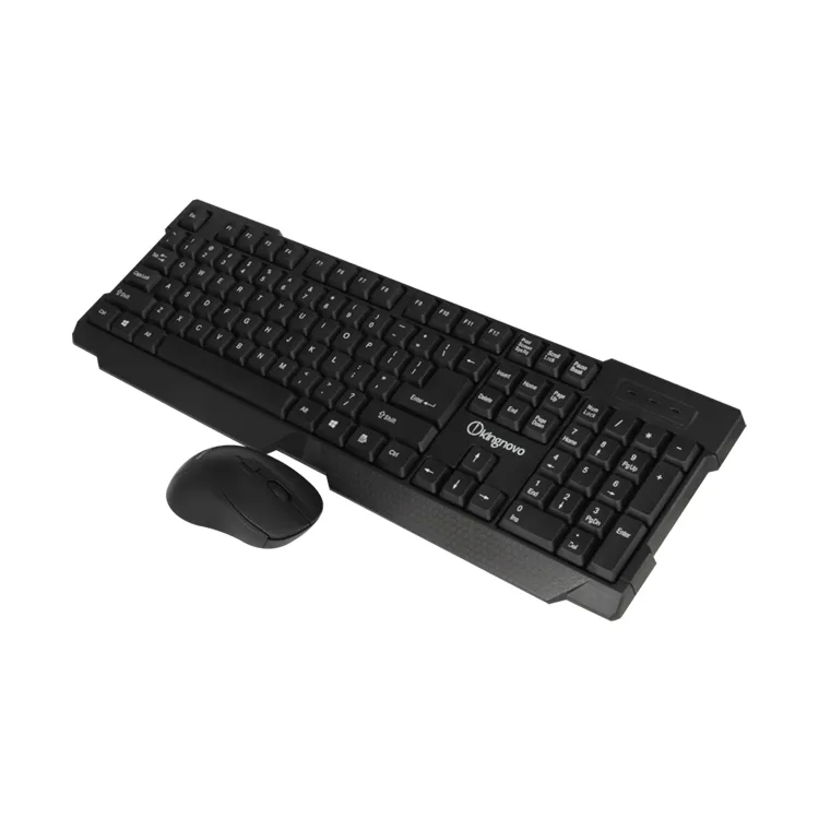 Combo de teclado y ratón inalámbricos, ultrafino, precio de fábrica, ratón con receptor USB