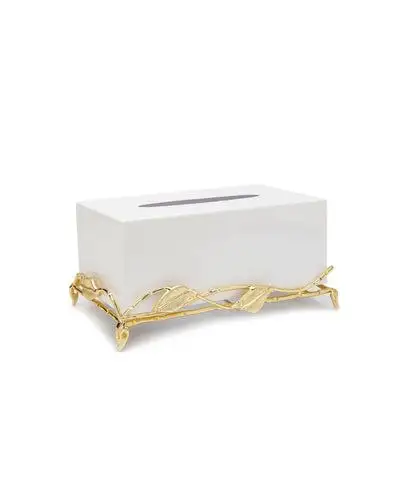 Высококачественный Мраморный Ящик для салфеток с подставкой из латунной проволоки, высокое качество и новейший дизайн, роскошные отели
