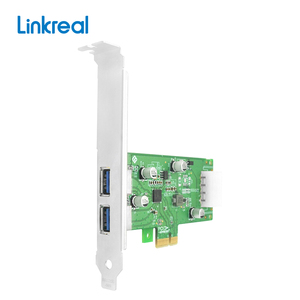 Linkreal LRSU9A72-2A <span class=keywords><strong>PCIe</strong></span> <span class=keywords><strong>USB</strong></span> 3.0 2-Port PCI Express genişletme kartı stokta