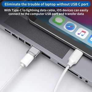 USB Cメス-USBオスアダプター、iPhone用USBタイプC-USBA充電器コンバーター15 14 13 12 11 Plus Pro Max、Samsung Galaxy S - Product Image 3