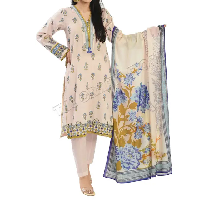 Pakistani sche indische Frauen Ready Made Salwar Kameez Stilvolle Mode Elegantes pakistani sches Kleid Hot Selling Ready Made Salwar Kameez