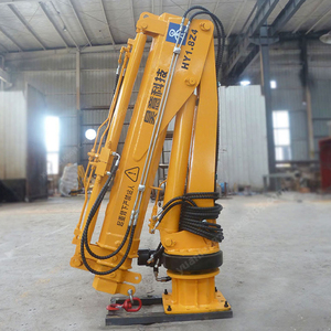 האווי 1.8 טון טנדר משאית טלסקופית בום מנוף נייד משאית מנוף אלחוטי בקרה חשמלית מתקפל הידראולי בום - Product Image 4