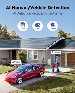 ANNKE 2MP H.265 + bidirezionale Audio a doppia luce umana e sistema di telecamere di sicurezza Kit IP67 Dvr - Product Image 5