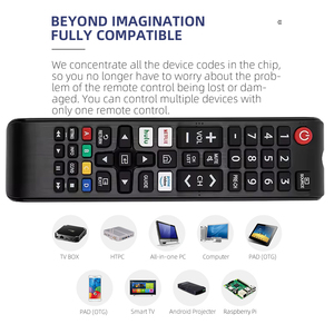 Per Samsung 4K TV telecomando sostitutivo BN59-01315A ABS 4 pulsanti codice fisso 8-10 metri nero CE Smart 6 mesi di garanzia - Product Image 4