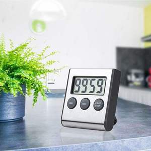 Timer elettronico con faccia di ferro Super rumoroso da cucina per cucinare e cucinare le uova Timer per il conto alla rovescia per studenti Manager - Product Image 2