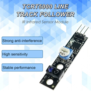 AismartlinkトラッキングセンサーモジュールKY-033ラインフォロワーTCRT50001チャンネル赤外線検出センサー障害物回避モジュール - Product Image 6