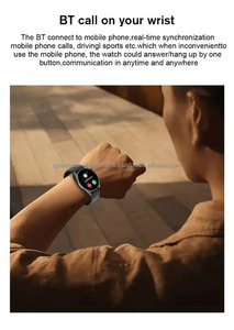 防水ユニセックススマートウォッチBTコールウォッチスマートウォッチAmoledHeart Rate Digital Sport 2024 QC A1V310 Men Women BluetoothIP68