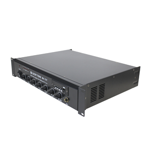 Amplificador mezclador V 100V con prioridad de micrófono, silencio automático y control de tono para sistemas de paginación comerciales - Product Image 5