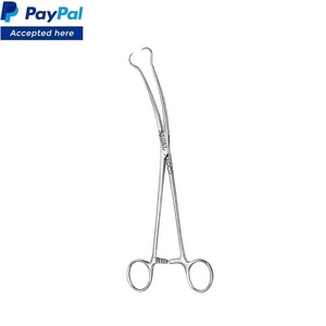 Sigal Medco Teale Vulsellum Forceps Gebogen Zijwaarts 3X4 Tanden Staal-Gegeven Gynaecologie Instrumenten - Product Image 4
