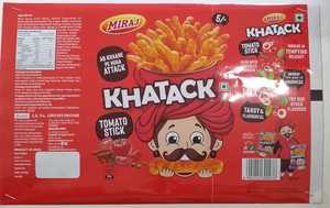 Kurkure ו fryums אריזות פלסטיק לאחסון חטיפים נוח ותחבורה