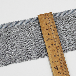 Tùy Chỉnh Màu Sắc Kích Thước Chất Lượng Cao Rayon Chainette Fringe Trims Cho Rèm Dresses Nhà Dệt May - Product Image 6