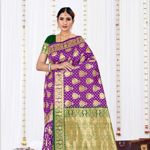 Ronisha d.no-125 banarasiヘビーブティックサリーインドの卸売業者 - Product Image 1