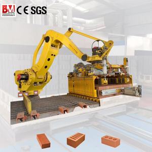 Blocco di muratore robotico in muratura argilla ceramica muro di mattoni posa di mattonelle Robot braccio automatico robotizzato Stacker Tunnel forno - Product Image 1
