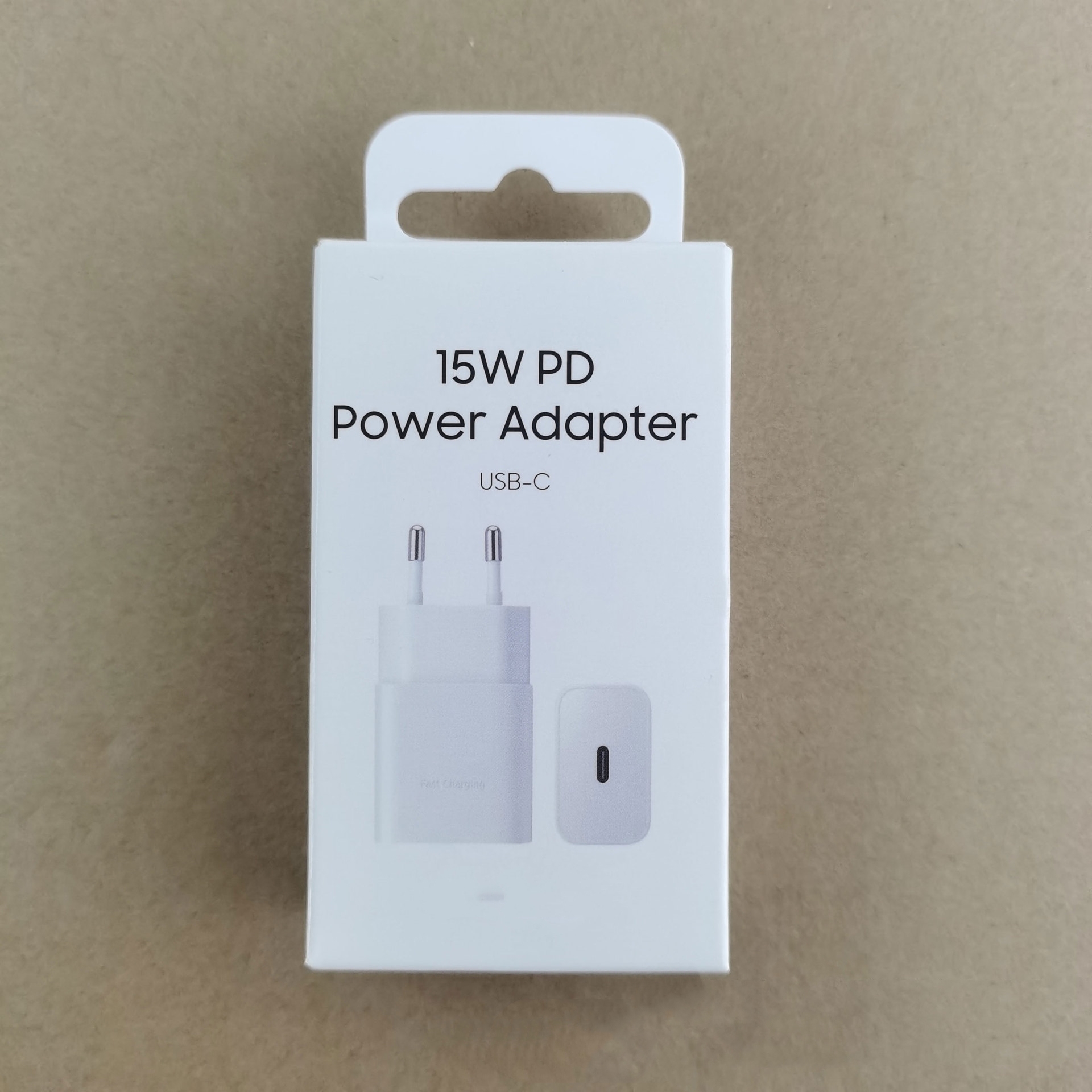 Cargador USB C EU Blanco
