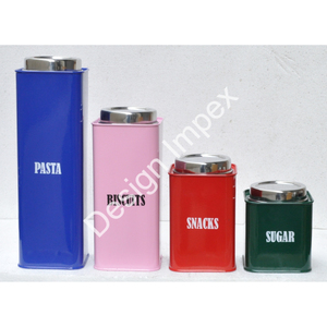 Nhiều màu hộp Cookie lọ giọng màu bột tráng bánh quy namkeen container kín lọ đi du lịch hộp hộp - Product Image 3