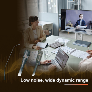 Mạnh mẽ <span class=keywords><strong>Condenser</strong></span> <span class=keywords><strong>Microphone</strong></span> cổ ngỗng <span class=keywords><strong>Microphone</strong></span> có dây cho công việc thảo luận - Product Image 3