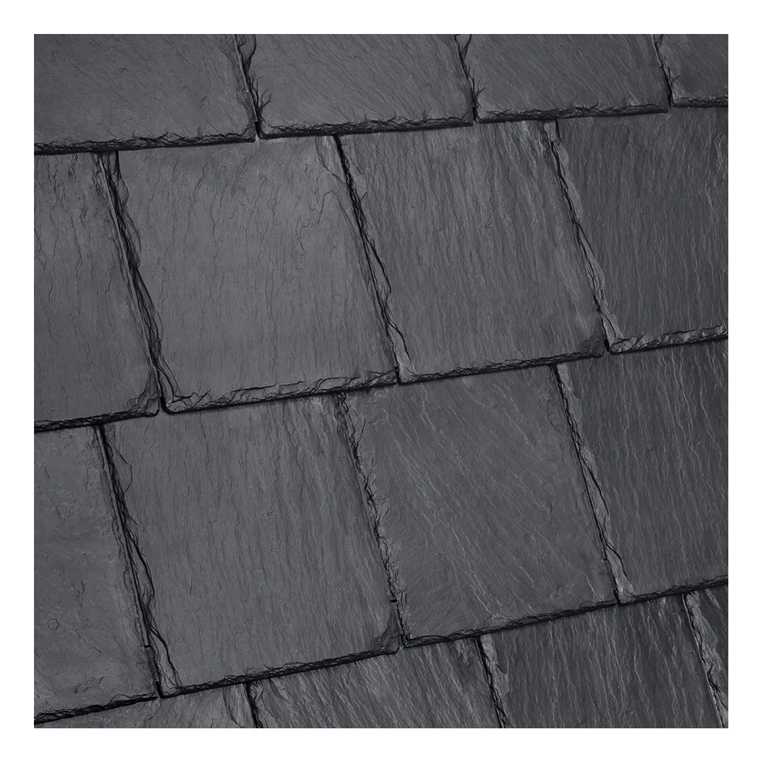 Siyah ve gri açık doğal taş bölünmüş kayrak çatı kiremitleri siyah kayrak fayans çatı arduvazı