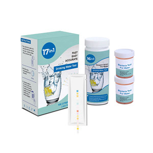 17 in 1 Drinking Water <strong>Test</strong> Kit 100 Strips <strong>Plus</strong> 2 Bacteria <strong>Tests</strong> for Home Water Quality <strong>Test</strong> Well and Tap Water - Product Image 1