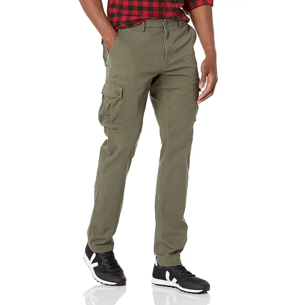 Derniers pantalons cargo amples taille basse respirants pour hommes, vêtements de rue à la mode, pantalons cargo décontractés pour hommes, OEM