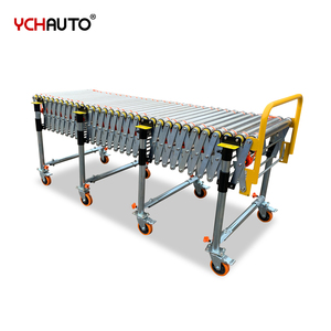 Transportador de rodillos flexible, caja de descarga de carga, caja de transferencia de cinta transportadora, cartón para logística, transportador eléctrico - Product Image 4