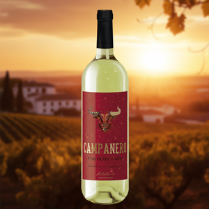 Campanero, trắng khô, airen và macabeo, rượu vol 11%, cấp Nhập Cảnh, 0,75lt, từ castilla La Mancha. - Product Image 4