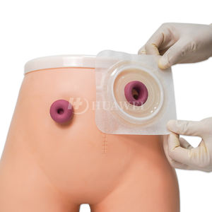 Oem Platte Huid Barrière Colostomie Huid Barrière Stoma Pouch Flens Hydrocolloïde Wafer Voor Tweedelige Stomazakje - Product Image 2