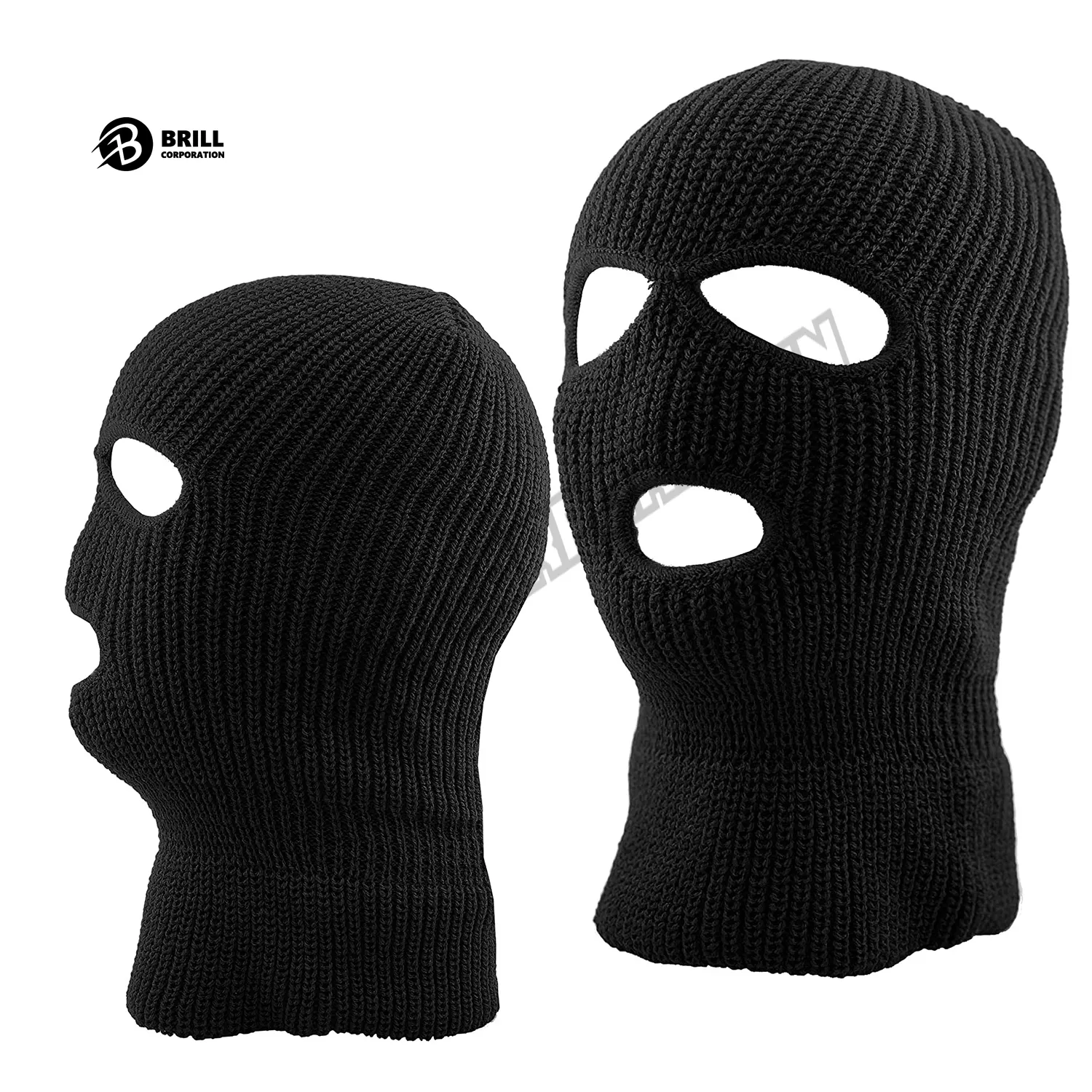 Hommes de Plein Visage Beanie Cap | Haute Qualité Eye Show Full Face Couverture D'hiver Beanie Cap pour Adultes Garçons | Hiver Masque de Ski Pour Hommes