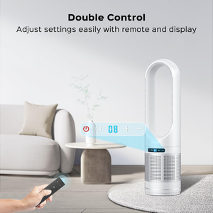 พัดลมไร้ใบพัดระบบไฟฟ้าแบบทู่ใน1ตัวกรองอากาศ HEPA 13 - Product Image 3
