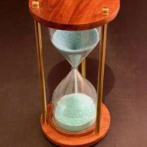 Calvin Handi crafts "Handmade Holz & Messing Sand <span class=keywords><strong>Timer</strong></span> Sanduhr Sanduhr Ideal für Übung Tee machen Antik