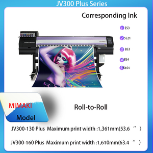 Mimaki оригинальный JV300-160Plus широкоформатный струйный принтер для чернил на основе растворителя BS4 - Product Image 3